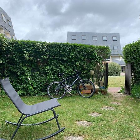 F1 Veranda Jardinet En Residence Front De Mer Bernières-sur-Mer Buitenkant foto